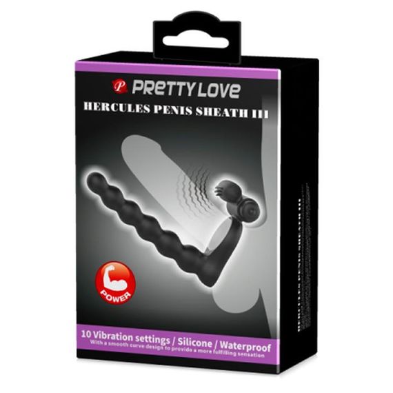 Вібратор PRETTY LOVE -Hercules Penis Sheath III Sex Aura | Зображення 5