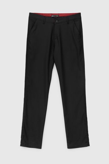 Штани прямі однотонні чоловічі Redpolo 2209 33 Чорний shop (2000990223180) | Зображення 7