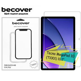 Стекло защитное BeCover Tecno MegaPad 10 (T1001) 10.1&quot; (713125)