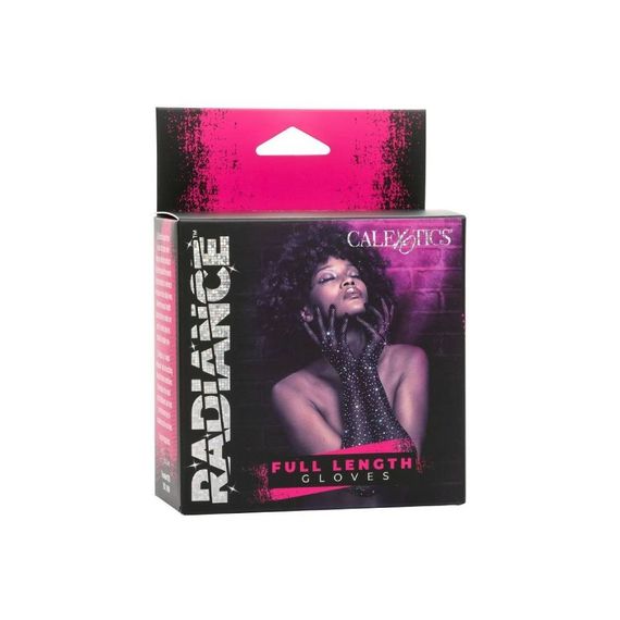 Рукавички у дрібну сітку зі стразами CalExotics чорні sexstyle | Зображення 5