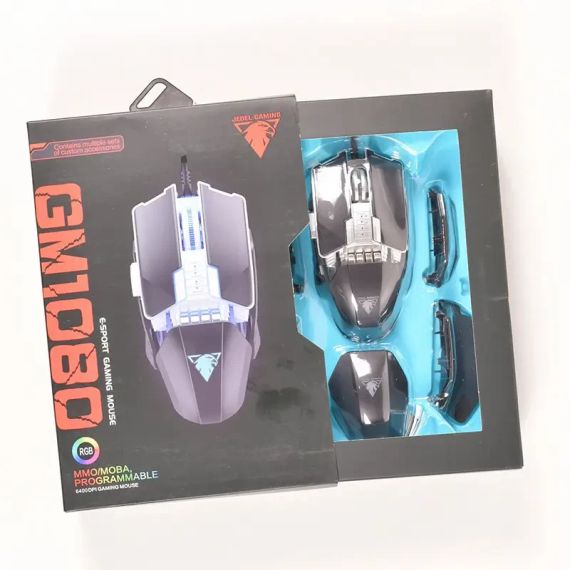 Миша USB JEDEL GM1080 ігрова з підсвіткою модульна | Зображення 7