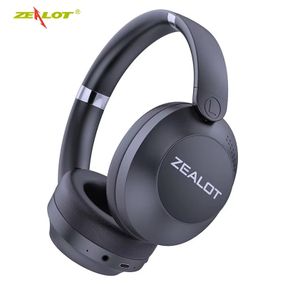 Беспроводные bluetooth наушники-гарнитура накладные ZeaLot B38 Черные