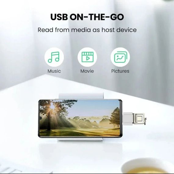 Універсальний адаптер Type-C до USB, для планшетів, ПК, телефонів | Зображення 7