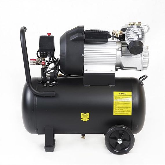 Компресор двоциліндровий 2.2 кВт 416 л/хв 8бар 50 л (2 крани) APRO 8501781 | Зображення 7