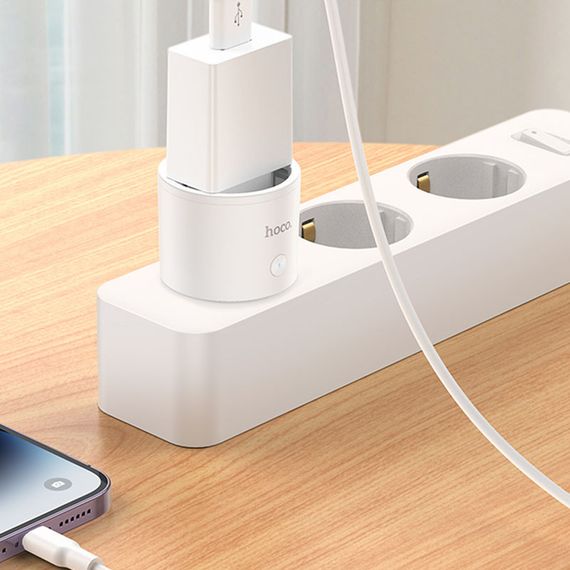 МЗП Hoco AC16 Veloz smart socket White | Зображення 7