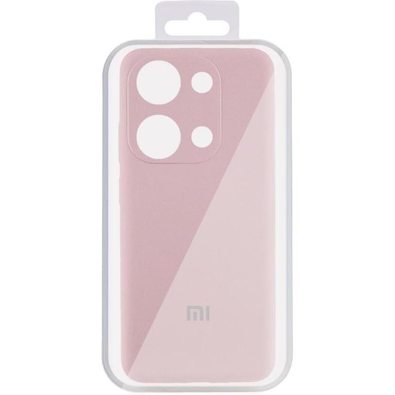 Чехол Silicone Cover Lakshmi Full Camera (AA) with logo для Xiaomi Poco X6 Pro Розовый / Pink Sand | Зображення 2