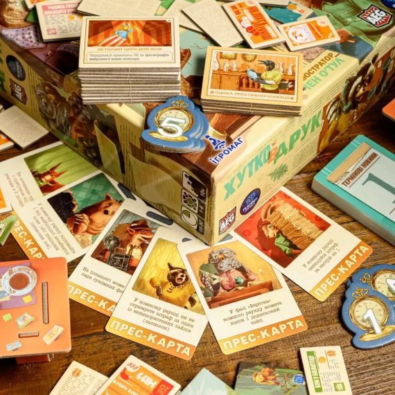 Настільна гра Хутко в друк (Fit to Print) | Зображення 5