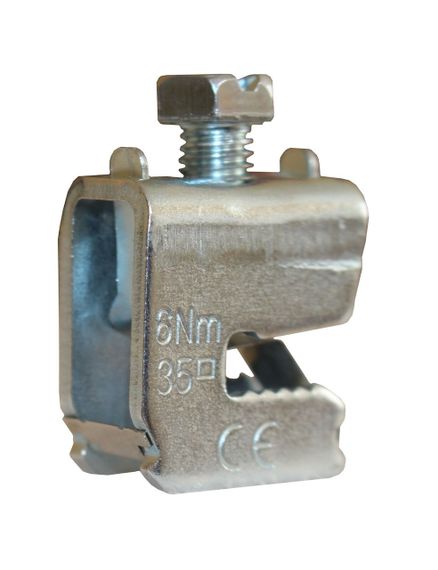 Клема затискна шинна ЗШК 5-4/35 для шини 5мм 4-35мм 270А Ny95505453 | Зображення 3