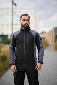 Куртка чоловіча soft shell light "iForce" Intruder сіра