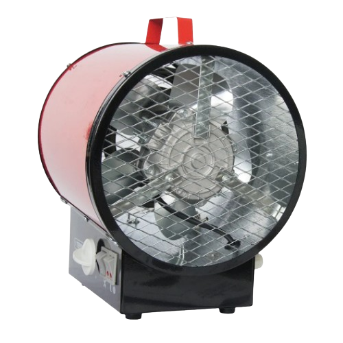 Тепловентилятор 3000W метал червоний АО ЭВО3,0/0,3ТП(230В)Р(Е) ТЕРМІЯ | Зображення 1