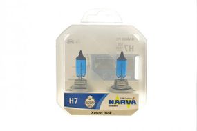 486072100 NARVA Лампа H7 12V 55W PX26d (2 шт.) RANGE POWER WHITE (4500K)