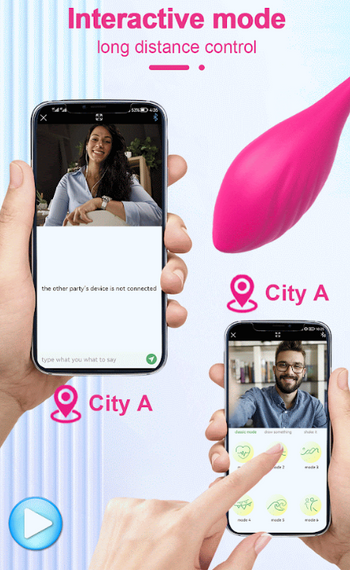 «Tiaodan» 9 режимів віброяйце вагінальне з пультом д/у та керуванням зі смартфона Sex Aura | Зображення 9