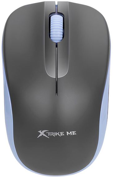 Мишка XTRIKE ME GW-116, бездротова 2.4G, 1000dpi., 3кн., сіра