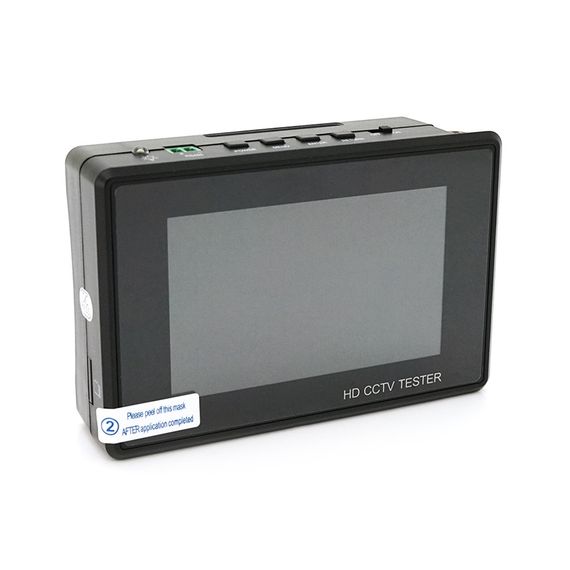 Тестер для камер відеоспостереження IPC-1800 PLUS, c 4″ сенсорним дисплеєм, сенсорним дисплеєм, підтримує IP, CVI, TVI, AHD 4K,