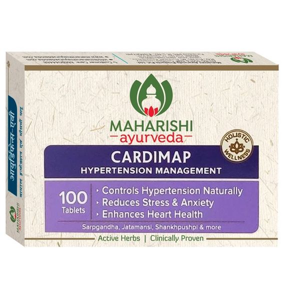 Комплекс для профілактики тиску та кровообігу Maharishi Ayurveda Cardimap 100 Tabs