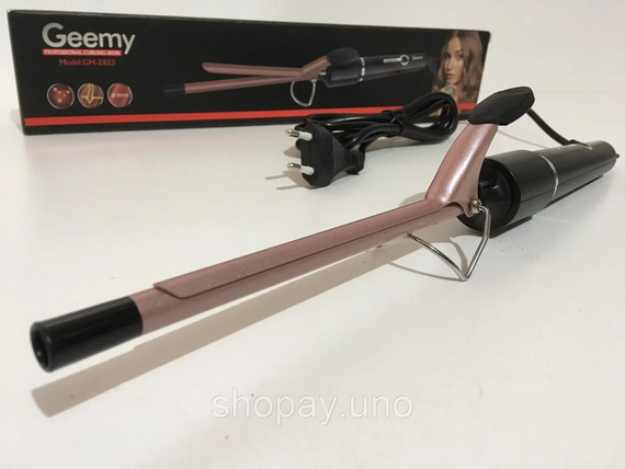 Професійна плойка афро-кучері Gemmy GM-2825 | Дрібна накрутка | Турмалінове покриття | Зображення 4