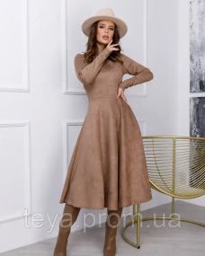 Платье для женщин цвет бежевый размеры L, M, S, XL FI_005434