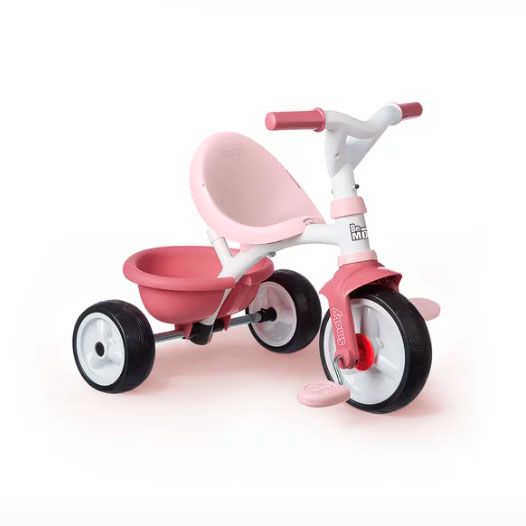 Велосипед дитячий металевий Bee Movie Comfort pink 3в1 | Зображення 1