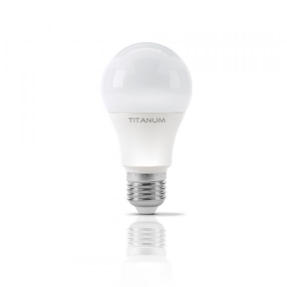 LED лампа TITANUM A60 10W E27 3000K | Зображення 1