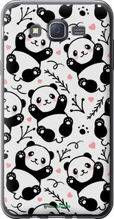 Чохол на Samsung Galaxy J7 J700H Панди "4318u-101-2448"