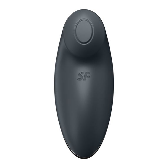 Вібростимулятор-пульсатор Satisfyer Tap & Climax 2 Grey, ефект постукування пальцем | Зображення 2