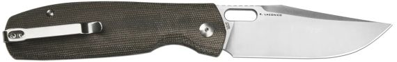 Ніж CJRB Prado AR-SFII Micarta OD Green | Зображення 1