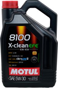 Моторна олива Motul 8100 X-CLEAN EFE 5W-30 4л.