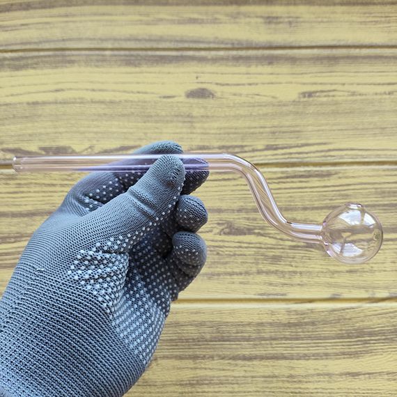 Стеклянная трубка Sherlock Ball Long Oil Pink | Зображення 1