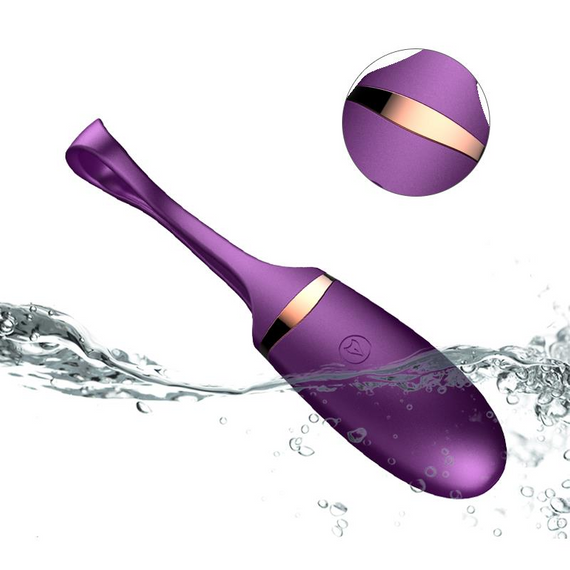 Віброяйце з пультом дистанційного керування - Vibrating Silicone Love EGG USB, BS6300002 sexstyle | Зображення 4