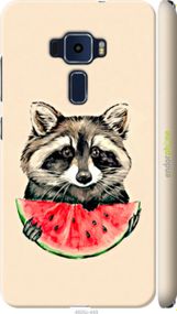 Чохол на Asus Zenfone 3 ZE520KL Єнотик з кавуном "4605m-449-2448"