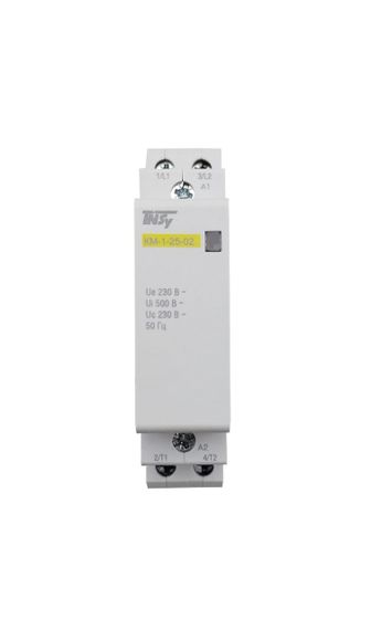 Контактор модульний КМ-1-25-02 25А 230AC 2NC 2р 1мод Ny95503809 | Зображення 1