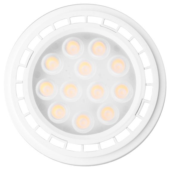 Лампа светодиодная LED G53 15W 32 pcs WW AR111-A DC12V SMD3020 | Зображення 1