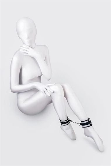 Поножи Anonymo anclecuffs Черно-белые 28.5 cm | Зображення 1