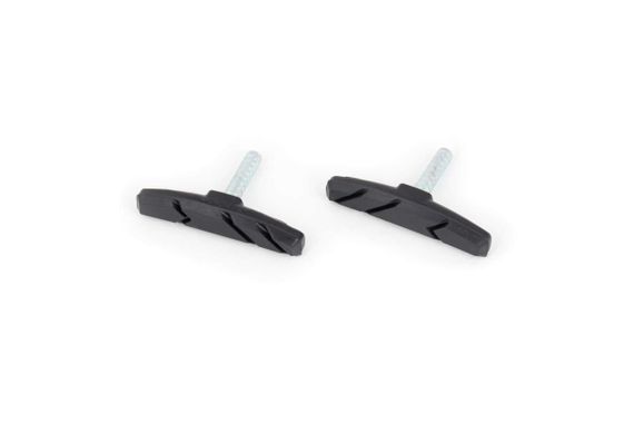 Колодки гальмівні велосипедні (обідні, V-brake) (чорні) (mod:2) DS