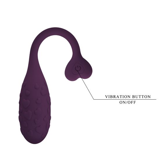 Віброяйце кероване смартфоном Pretty Love - Fisherman Purple Mobile APP, BI-300016HP-1 Sex Aura | Зображення 7