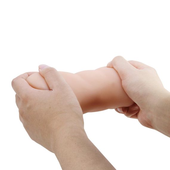 Двойной мастурбатор вагина ротик CRAZY BULL Zoey, TPR sexstyle | Зображення 3