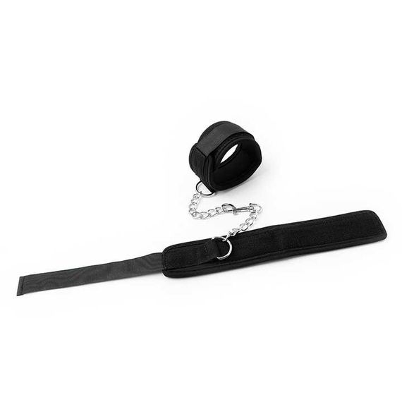 Нейлоновые наручники на ноги - Чёрный – Садо-мазо | Зображення 1
