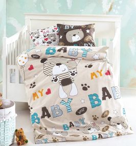 Комплект постільної білизни Belizza  83561 Туреччина Для ліжечка  Бавовна