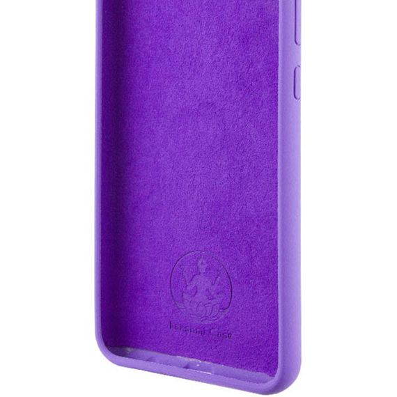 Чехол Silicone Cover Lakshmi (AAA) для Samsung Galaxy S21 FE Фиолетовый / Amethyst | Зображення 1