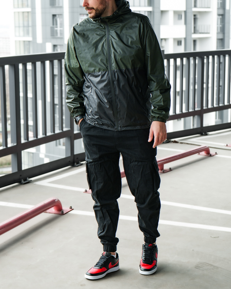 Ветровка Фэнтези хаки-черный M | Зображення 4