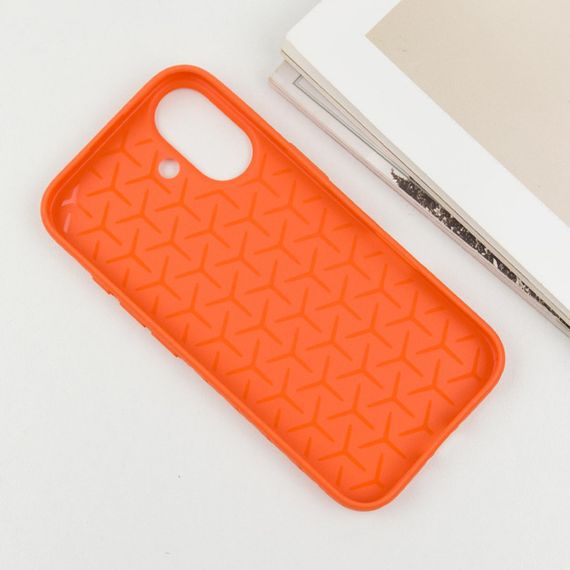 Чохол TPU Weaving для Apple iPhone 16 (6.1") Orange | Зображення 2