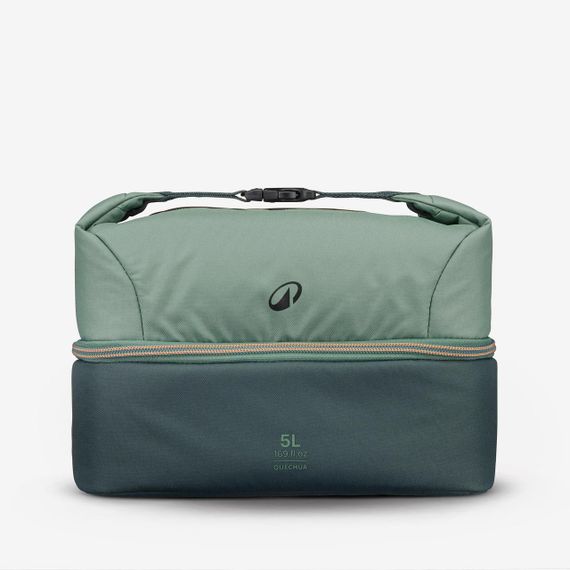 Ланч-бокс ізотермічний 100 1 л з пластиковим контейнером для їжі зелений - One Size | Зображення 4