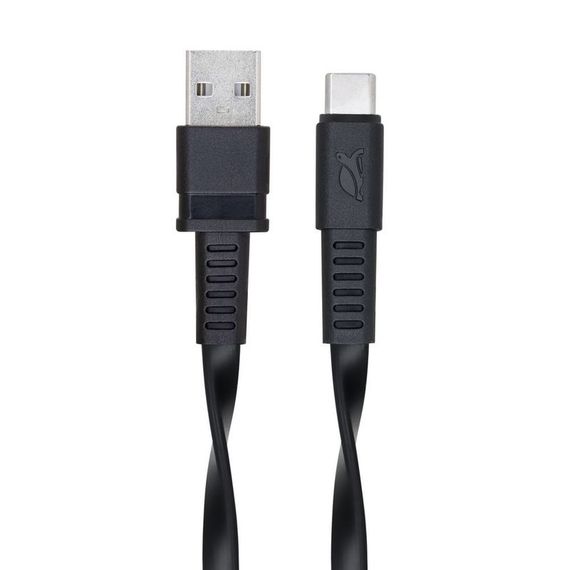 Кабель Type-C/USB 2.0, Rivacase PS6002 BK12