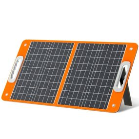 Портативна сонячна панель TSP-18V-60W Monocrystalline PD45W+QC3.0 (1USB-A/1C) Black