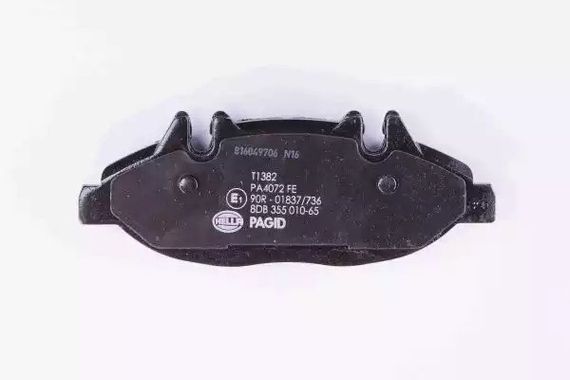 Колодки передні гальмівні Vito (639) 03-07 (ch.No342257), HELLA PAGID (8DB355010651) | Зображення 4