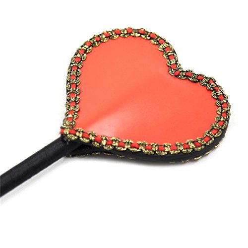 Стек DS Fetish Crop heart red/black | Зображення 3