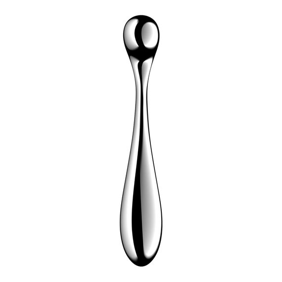 Металевий дилдо Satisfyer Star Force 4, двосторонній, можна нагрівати та охолоджувати, дуже важкий | Зображення 3