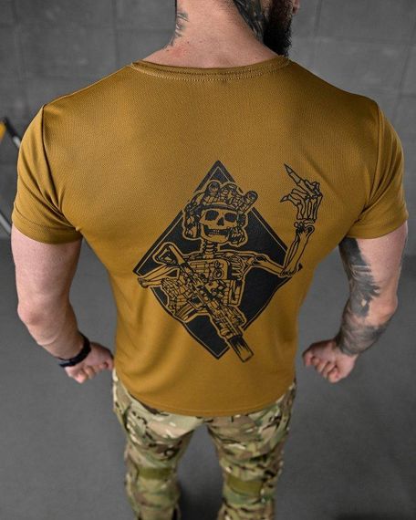 Тактична потоотводна футболка SABUR skull ВТ5127 | Зображення 1