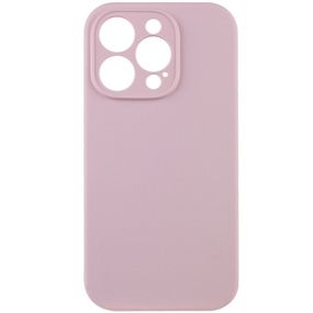 Чохол Silicone Case Full Camera Protective (AA) NO LOGO для Apple iPhone 16 Pro (6.3") Рожевий / Chalk Pink