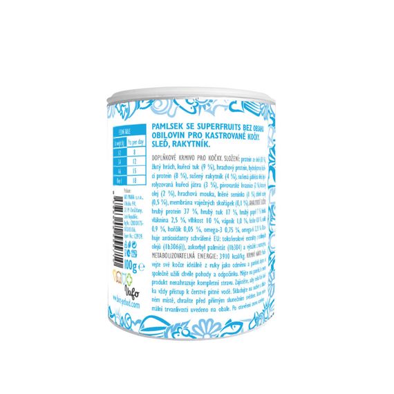 Ласощі Brit Care Superfruits Snack Herring д/стерилізованих котів з оселедецем і обліпихою 100 г | Зображення 2